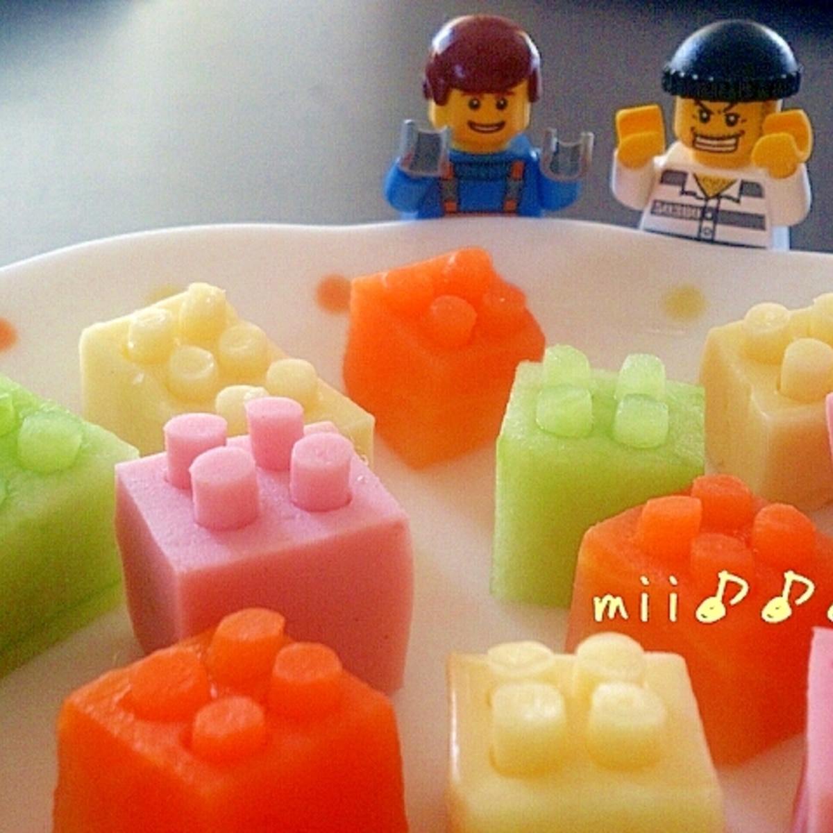 Lego レゴ ブロックサラダ キャラ弁にぜひ レシピ 作り方 By Mii 楽天レシピ Lego レゴ ブロックサラダ キャラ弁にぜひ レシピ 作り方 By Mii 楽天レシピ